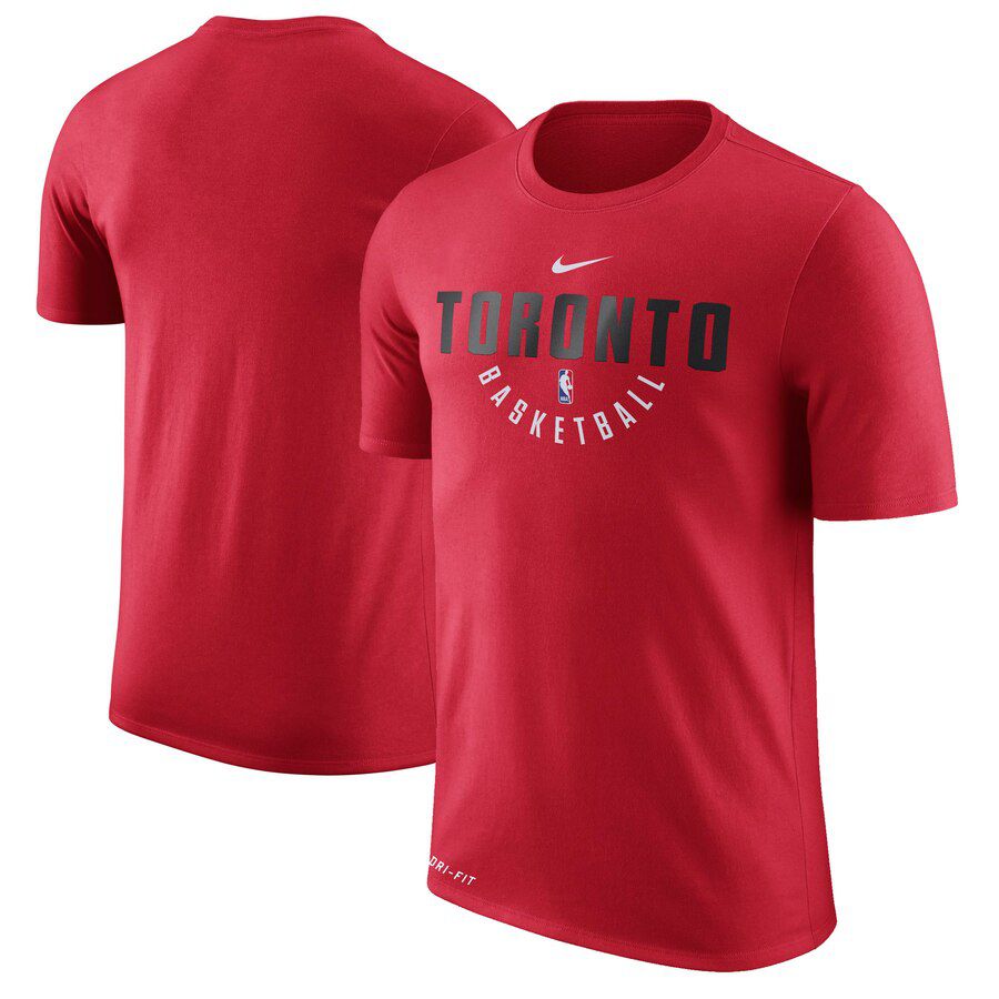 2019 Men Toronto Raptors red NBA Nike T shirt->nba t-shirts->Sports Accessory